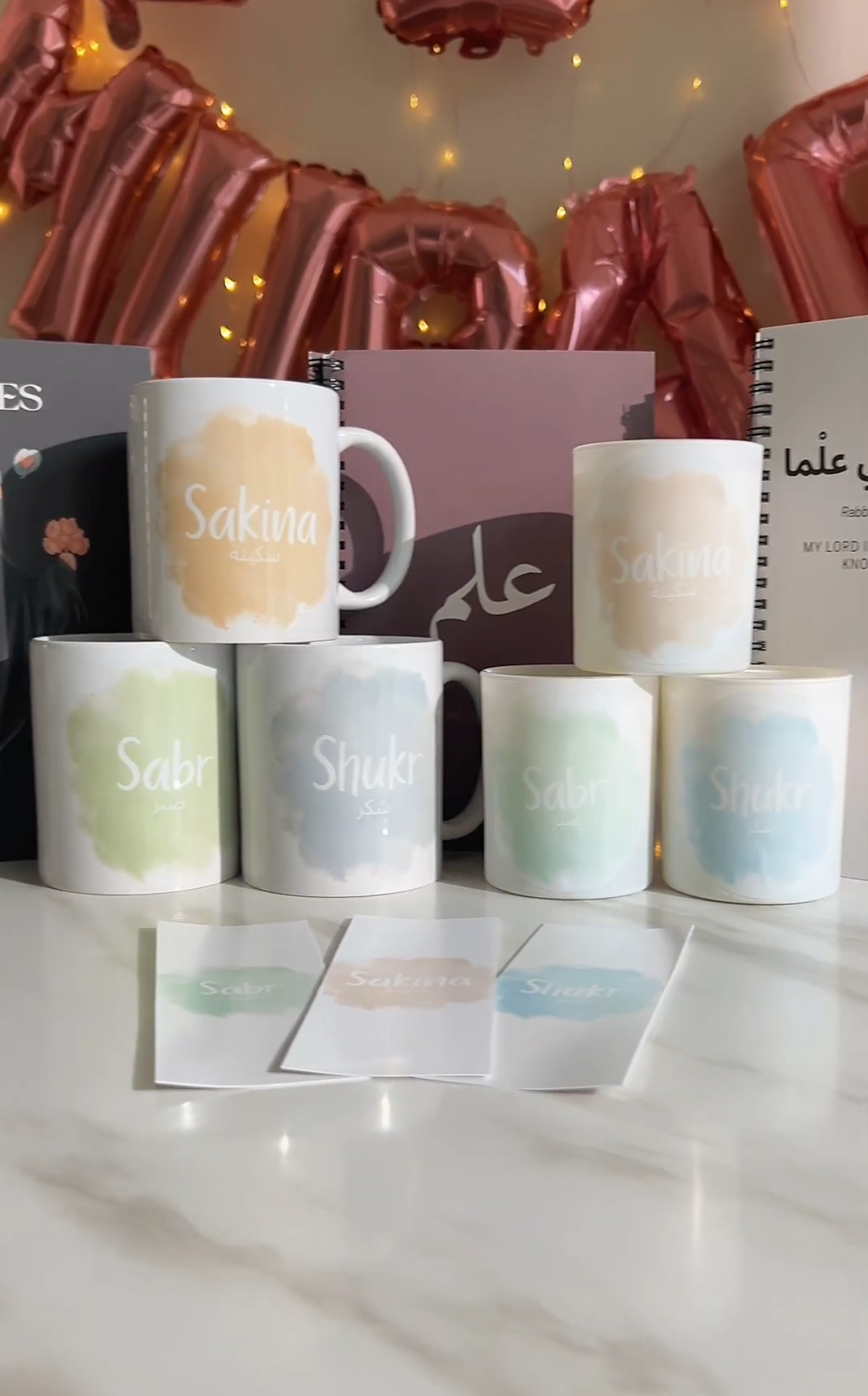 SHUKR SAKINA SABR {GIFT SET}