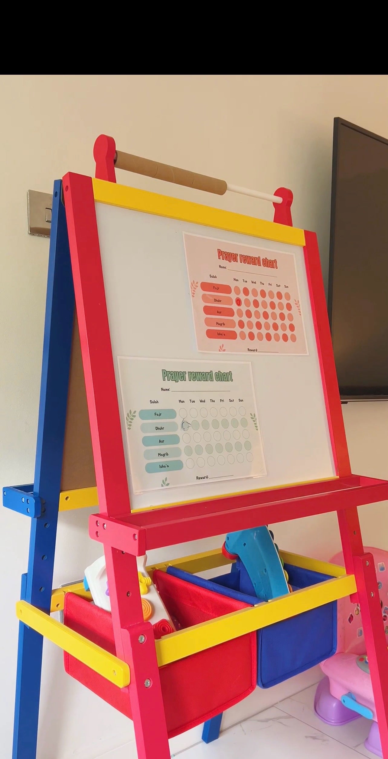 Salah Reward Chart + Dry Wipe pen