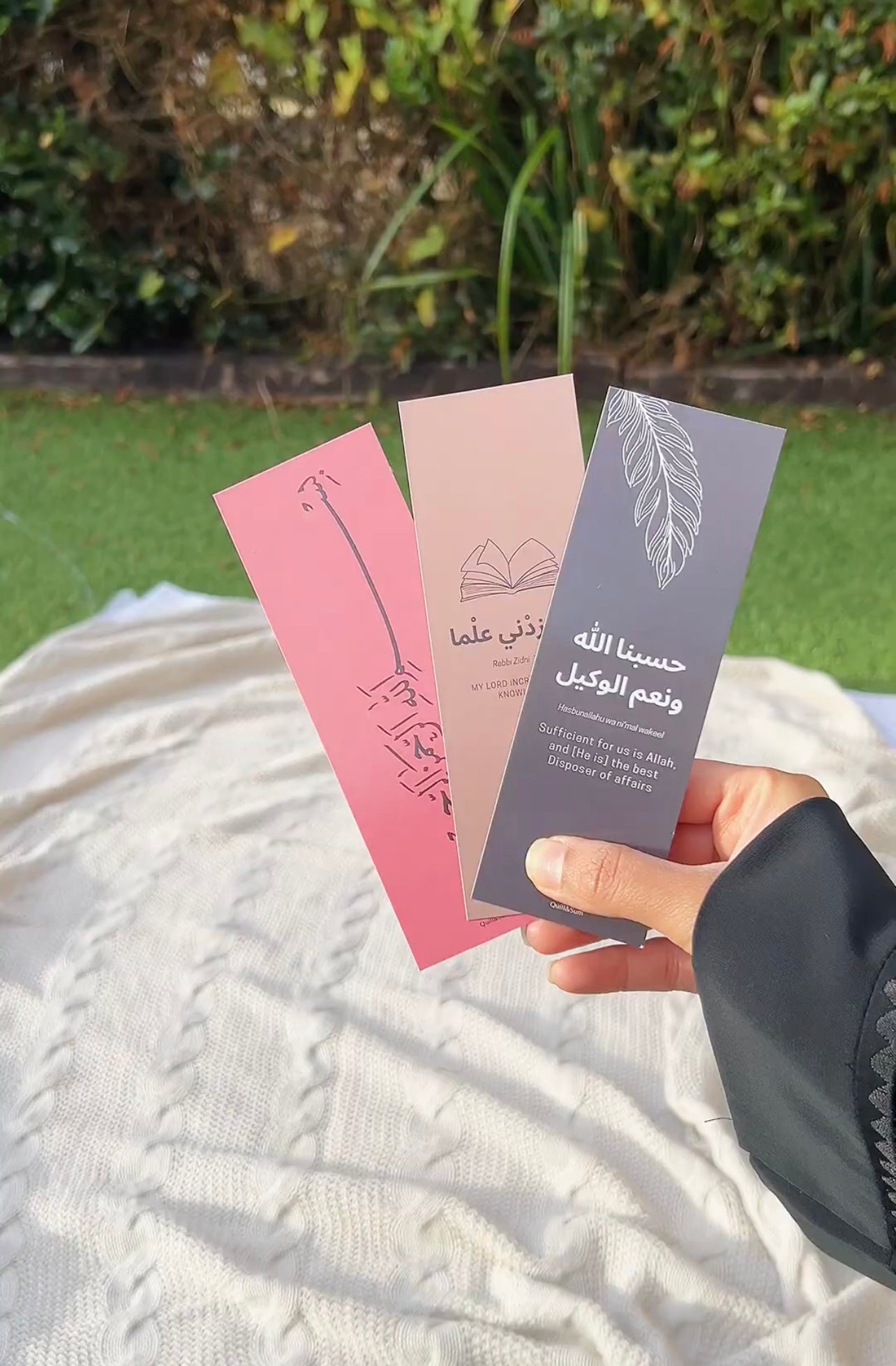 Islamic Bookmarks [pack of 3]